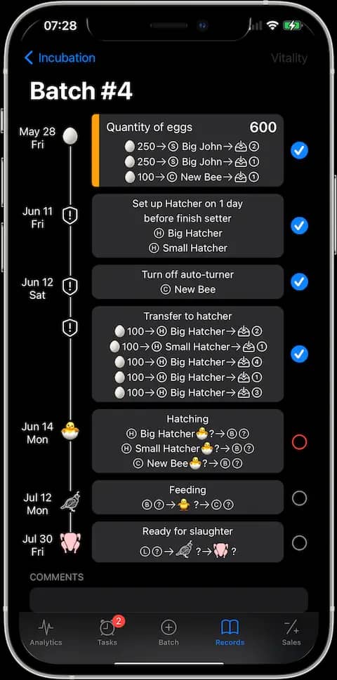 Quail Breeder Application
